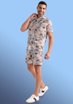 TerraDesi Sunset Shore Tropical Viscose Co-Ord Set