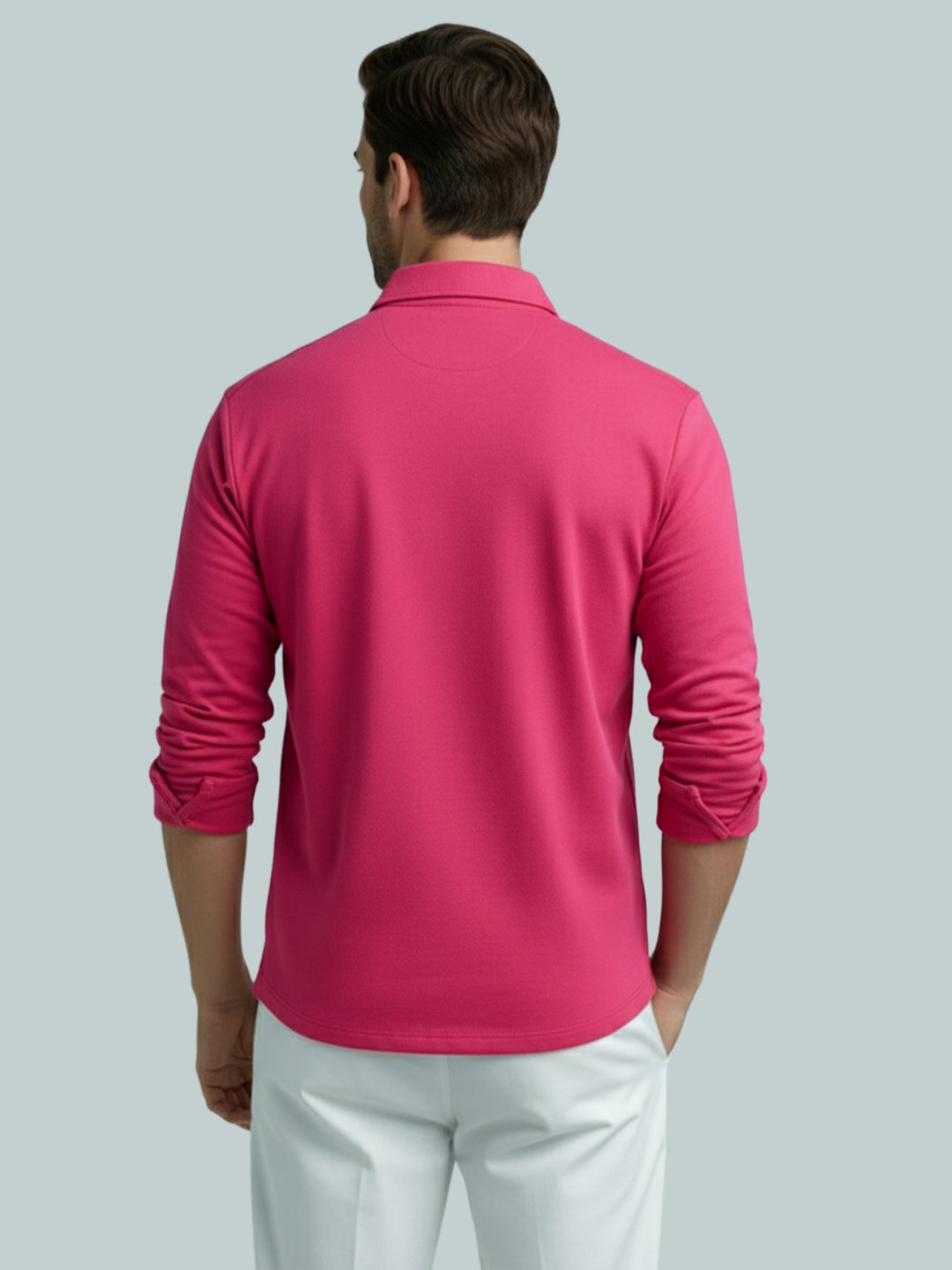 TerraDesi Men's Solid Cotton Short Kurta – Smart Everyday Style (SE88)