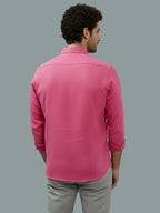 TerraDesi Onyx Stealth Solid Cotton Blend Formal Shirt