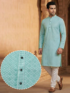 NoirVansh Luxe Sequin Kurta | TerraDesi Black Festive Statement Kurta