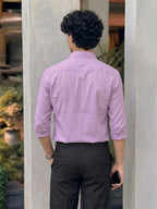 TerraDesi SunAura Yellow Cotton Classic Shirt