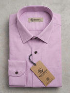 TerraDesi SunAura Yellow Cotton Classic Shirt