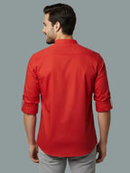 TerraDesi Men's Regular Fit Cotton Mandarin Collar Kurta (SE120)