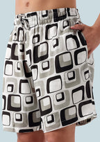 TerraDesi Monochromatic Retro Square Viscose Co-Ord Set