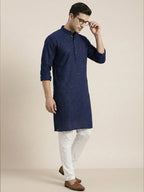 NoirVansh Luxe Sequin Kurta | TerraDesi Black Festive Statement Kurta