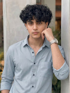 TerraDesi SunAura Yellow Cotton Classic Shirt