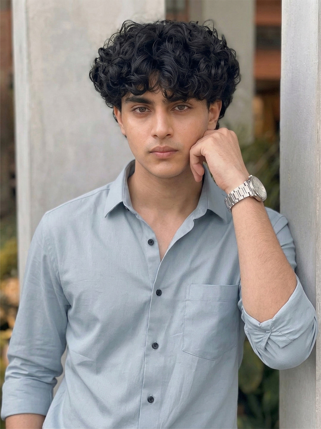 TerraDesi SunAura Yellow Cotton Classic Shirt