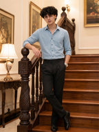 TerraDesi SunAura Yellow Cotton Classic Shirt