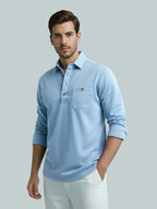 TerraDesi Men's Solid Cotton Short Kurta – Smart Everyday Style (SE88)