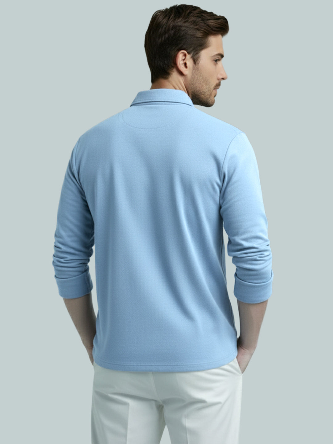 TerraDesi Men's Solid Cotton Short Kurta – Smart Everyday Style (SE88)