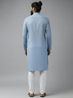 TerraDesi Midnight Classic Cotton Kurta Pajama Set