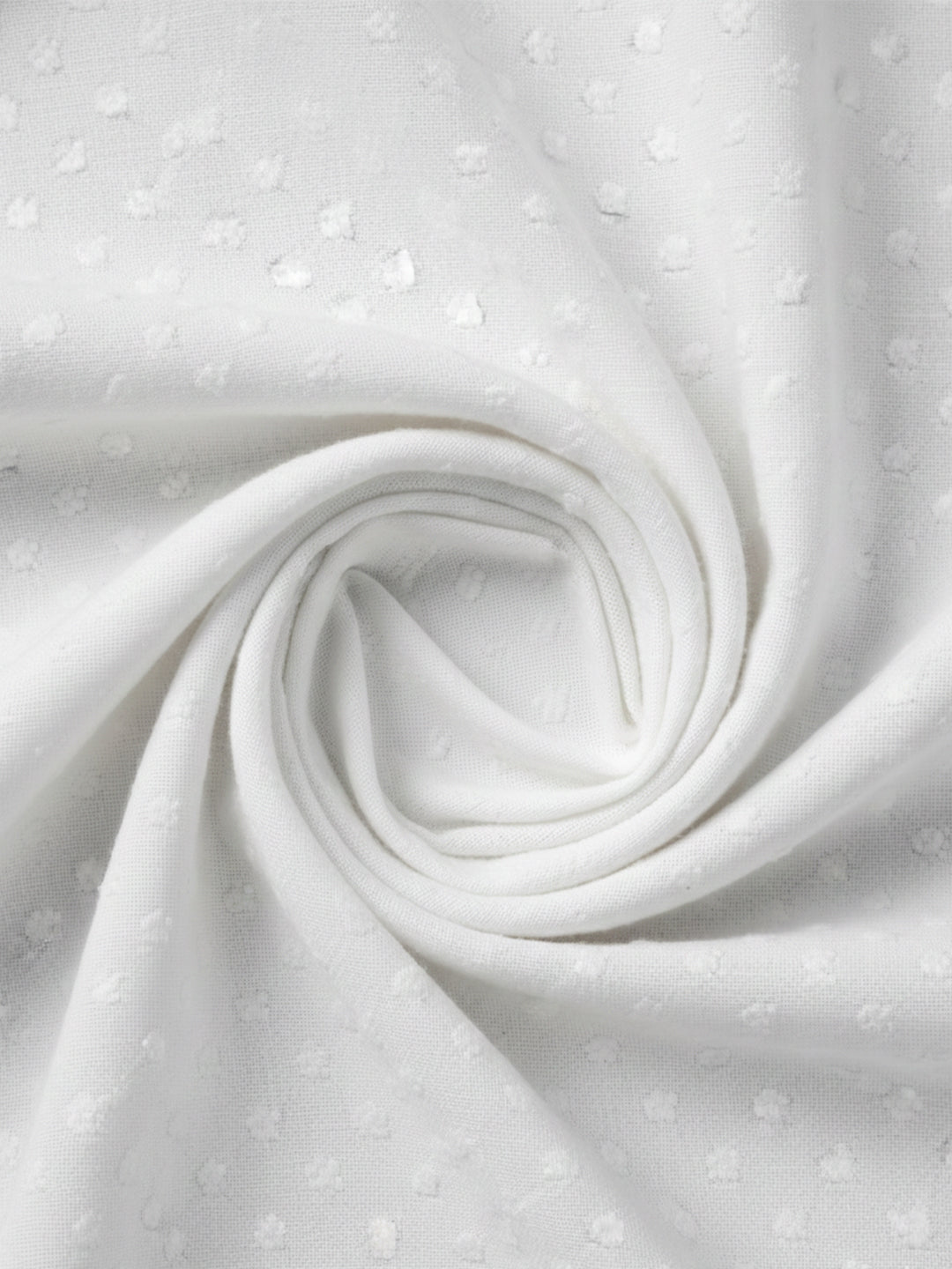TerraDesi Noor Dobby Ivory Shirt – Soft Texture Elegance
