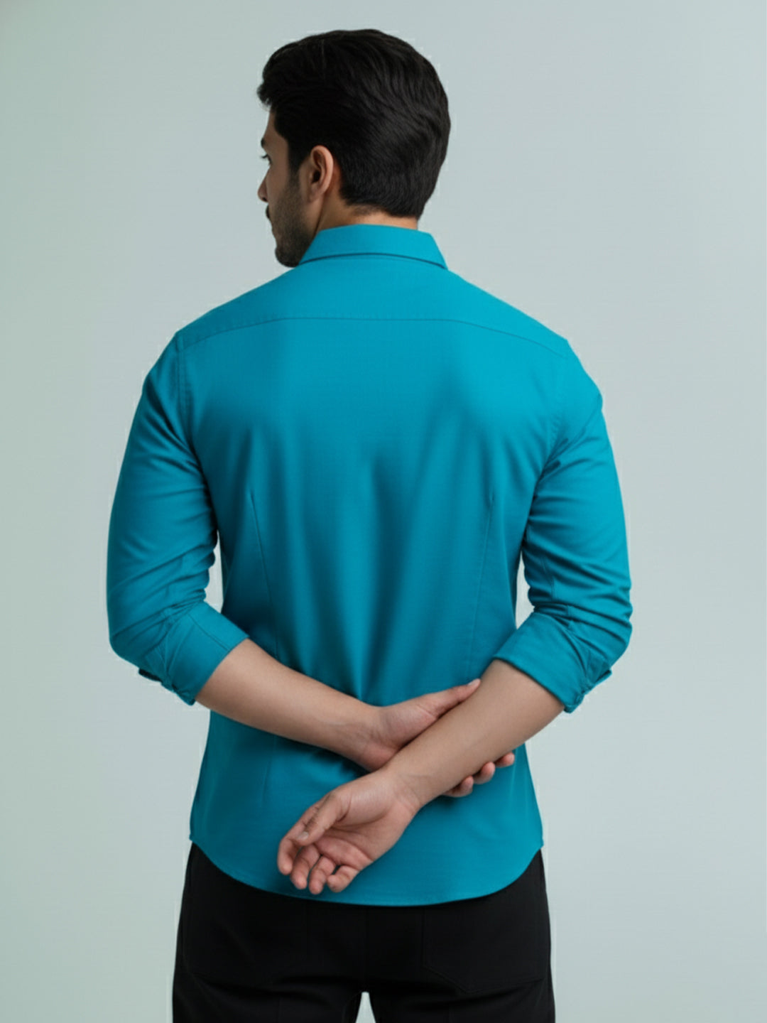 TerraDesi Men's Premium Cotton Short Kurta – Modern Ethnic Essential (SE82)