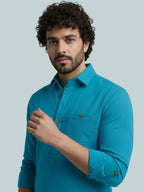 TerraDesi Modern Cotton Kurta for Men – Casual Ethnic Essential (SE86)