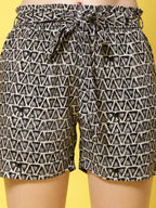 TerraDesi Aroha Tribal Flow Shorts – Relaxed Luxe Edit