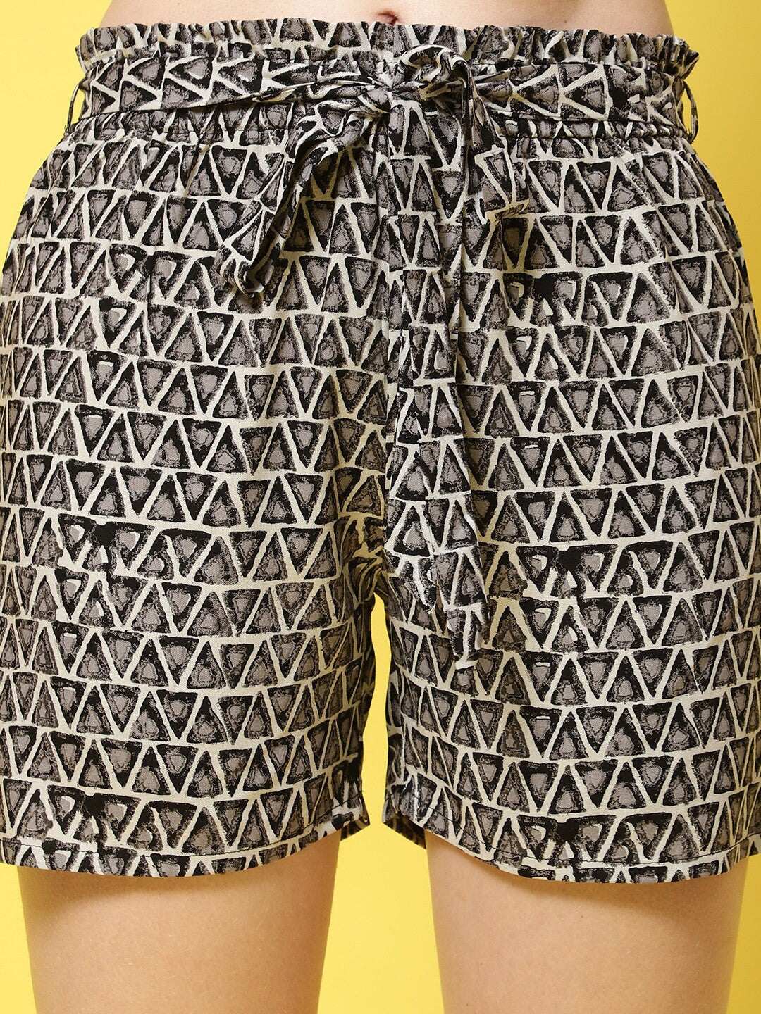 TerraDesi Aroha Tribal Flow Shorts – Relaxed Luxe Edit