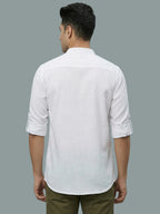 TerraDesi Men's Casual Regular Fit Full Sleeve Pocket Contrast Kurta (SE119)