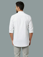 TerraDesi Men's Regular Fit Cotton Mandarin Collar Kurta (SE120)