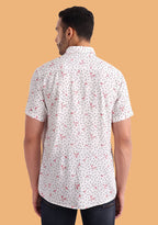 TerraDesi PlayDot Casual Shirt – Minimal Micro Print Summer Wear