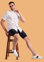 TerraDesi PlayDot Casual Shirt – Minimal Micro Print Summer Wear