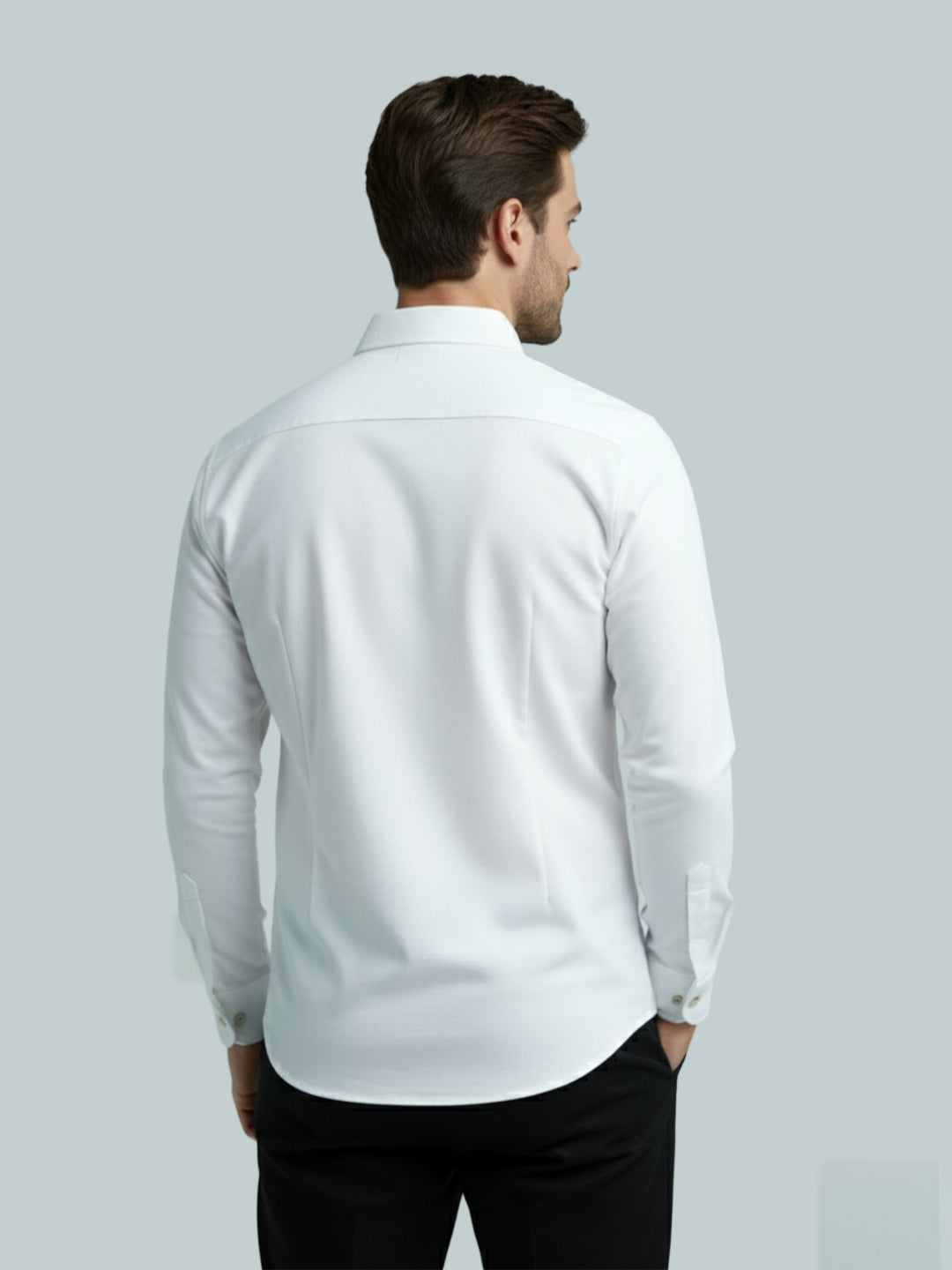 TerraDesi Men's Solid Cotton Short Kurta – Smart Everyday Style (SE88)