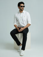 TerraDesi Men's Solid Cotton Short Kurta | Casual Full Sleeve Regular Fit (SE89)