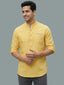 TerraDesi Men's Casual Regular Fit Full Sleeve Pocket Contrast Kurta (SE119)