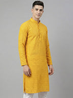NoirVansh Luxe Sequin Kurta | TerraDesi Black Festive Statement Kurta