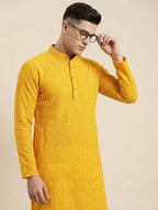 NoirVansh Luxe Sequin Kurta | TerraDesi Black Festive Statement Kurta
