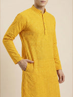 NoirVansh Luxe Sequin Kurta | TerraDesi Black Festive Statement Kurta