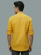 TerraDesi Men's Casual Regular Fit Full Sleeve Pocket Contrast Kurta (SE118)