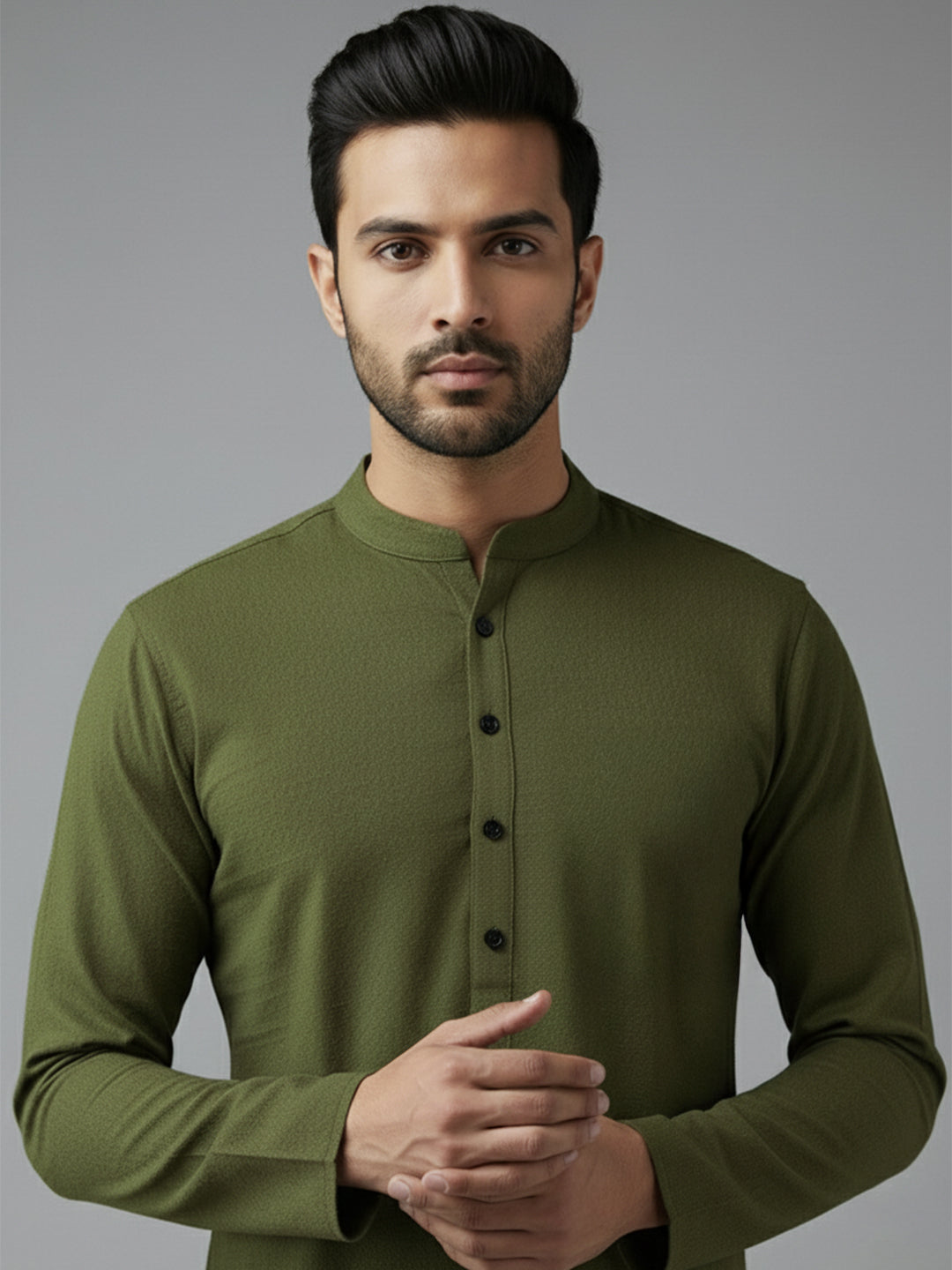 TerraDesi Midnight Classic Cotton Kurta Pajama Set
