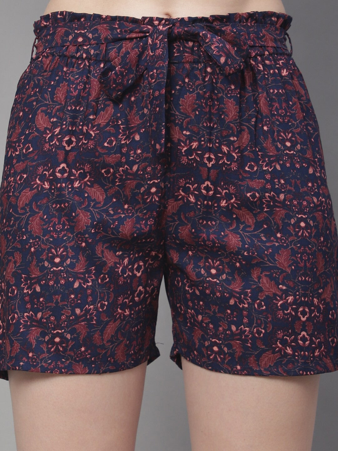 TerraDesi Women Floral Printed Lounge Shorts Secondary image