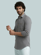 TerraDesi Modern Cotton Kurta for Men – Casual Ethnic Essential (SE86)