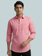 TerraDesi Breathable Cotton Short Kurta – Timeless Men's Style (SE83)