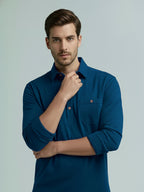 TerraDesi Men's Solid Cotton Short Kurta – Smart Everyday Style (SE88)