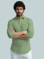 TerraDesi Modern Cotton Kurta for Men – Casual Ethnic Essential (SE86)