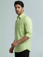 TerraDesi Men's Premium Cotton Short Kurta – Modern Ethnic Essential (SE82)