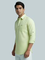 TerraDesi Breathable Cotton Short Kurta – Timeless Men's Style (SE83)