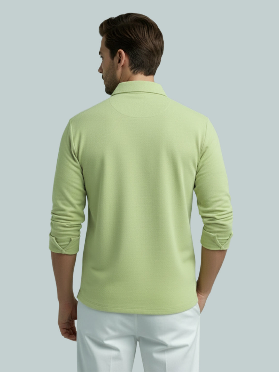 TerraDesi Men's Solid Cotton Short Kurta – Smart Everyday Style (SE88)