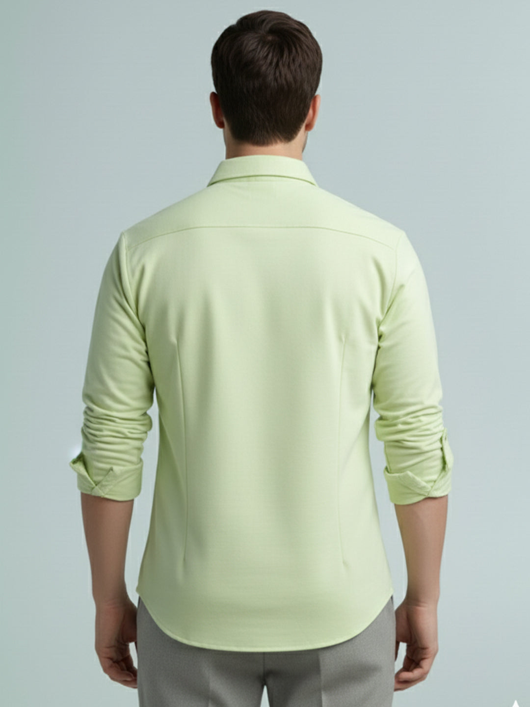 TerraDesi Onyx Midnight Solid Cotton Short Kurta