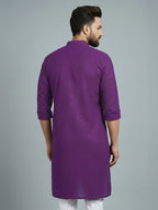 NoirVansh Luxe Sequin Kurta | TerraDesi Black Festive Statement Kurta