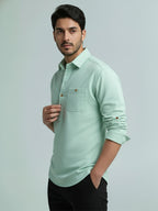 TerraDesi Men's Premium Cotton Short Kurta – Modern Ethnic Essential (SE82)