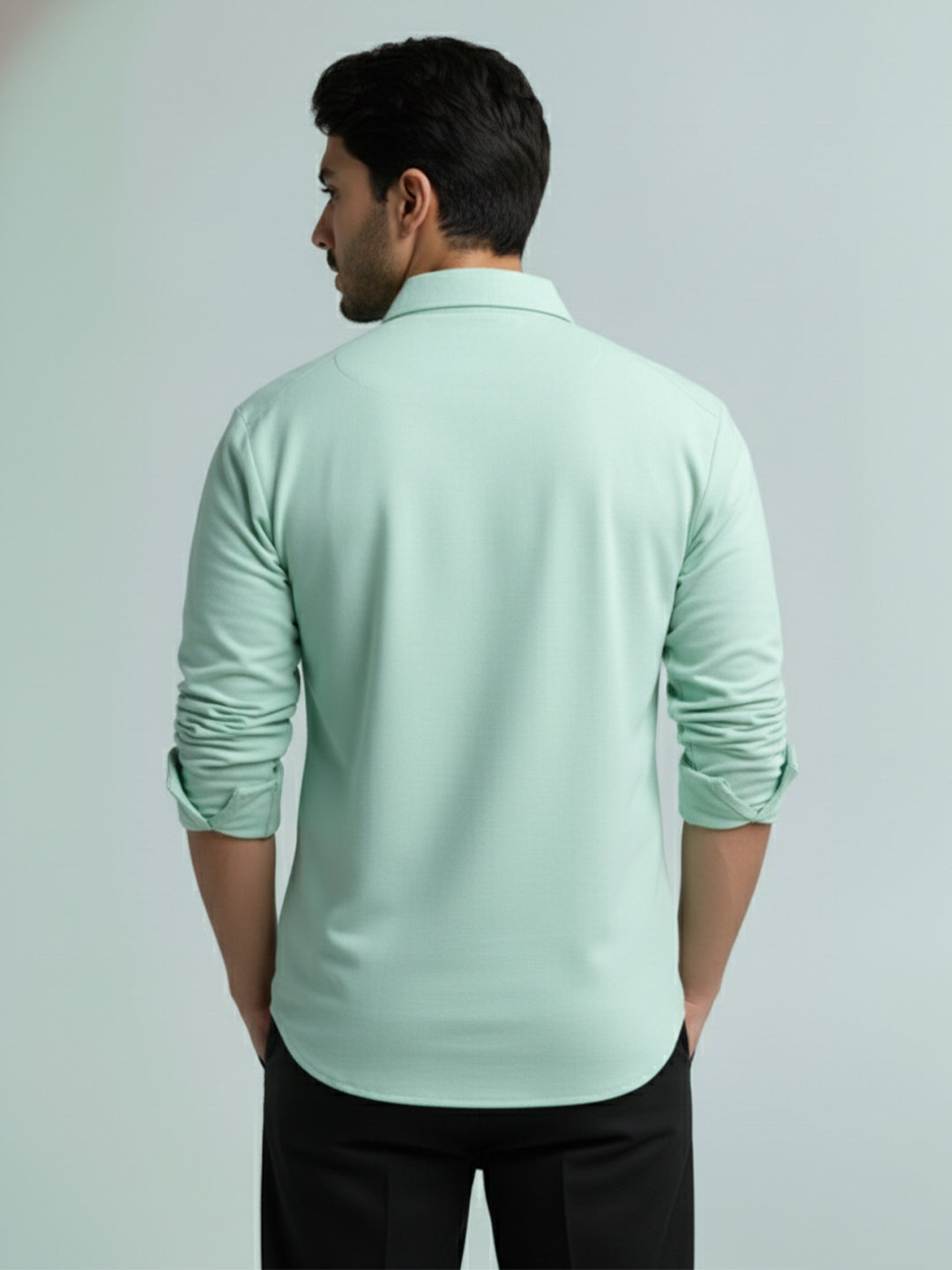 TerraDesi Men's Premium Cotton Short Kurta – Modern Ethnic Essential (SE82)