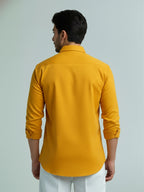 TerraDesi Men's Premium Cotton Short Kurta – Modern Ethnic Essential (SE82)