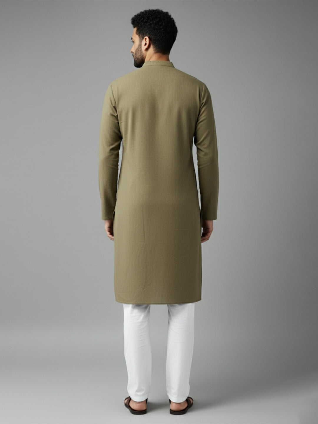 TerraDesi Midnight Classic Cotton Kurta Pajama Set