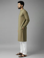 TerraDesi Midnight Classic Cotton Kurta Pajama Set
