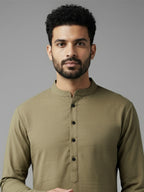 TerraDesi Midnight Classic Cotton Kurta Pajama Set
