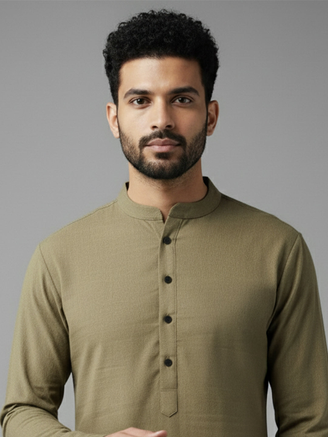 TerraDesi Midnight Classic Cotton Kurta Pajama Set