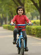 TerraDesi Junior Alabaster Grace Solid Mandarin Shirt